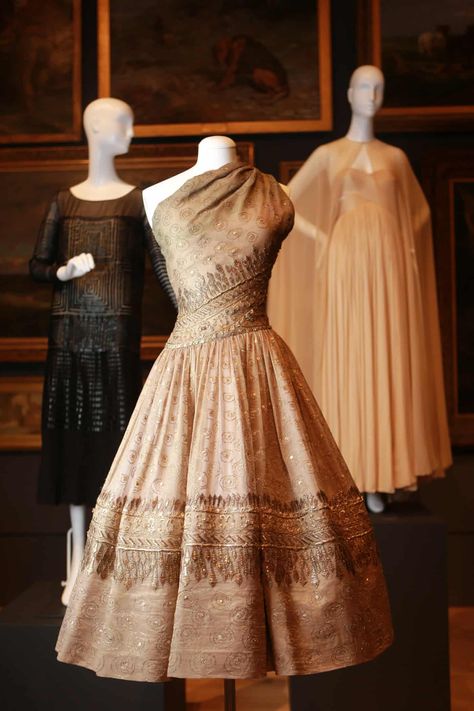 130 pieces of rare French haute couture acquired by National Gallery of Victoria – in pictures | Art and design | The Guardian French Haute Couture, Rare Dress, Sari Dress, Shot List, Wedding Shot, Antique Fashion, Dior Haute Couture, Couture Mode, National Gallery