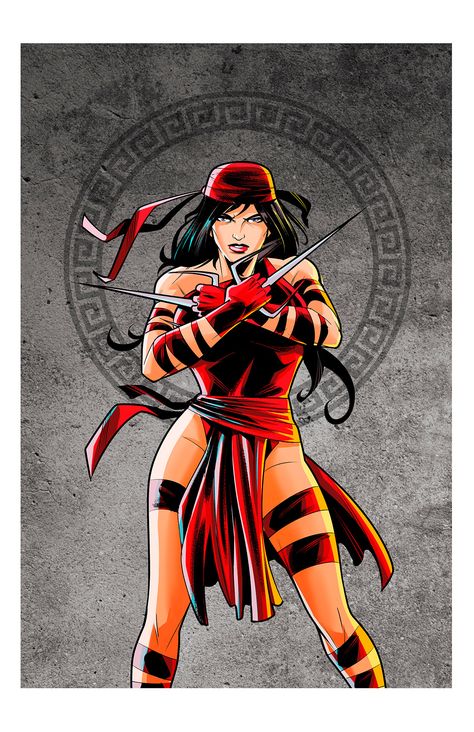 Elektra Marvel Comics, Elektra Marvel, Marvel Elektra, Daredevil Elektra, Marvel Villains, Marvel X, Cultura Pop, Marvel Art, Marvel Universe