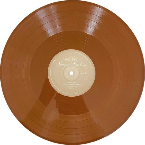 Happier Than Ever Vinyl, Billie Eilish Vinyl, Vinyl Png, Happier Than Ever, Vinyl Labels, Scene Creator, Vinyl Lp, Billie Eilish, Music Record