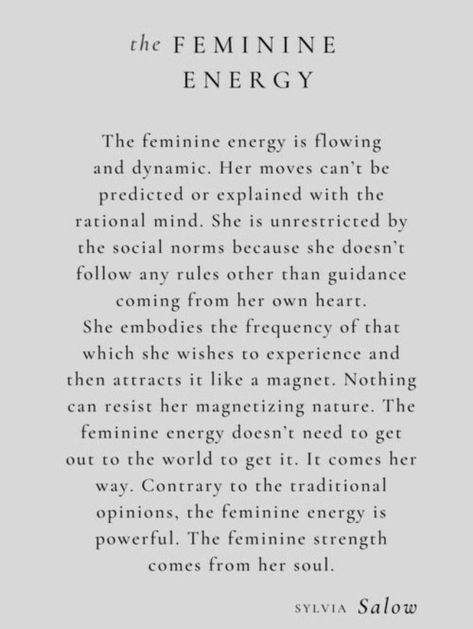 Quotes Pretty, Words Beautiful, Divine Feminine Spirituality, Act Like A Lady, Quotes Words, Poem Quotes, Feminine Energy, Self Improvement Tips, Divine Feminine