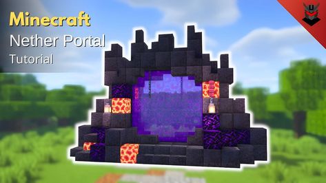 Nether Portal Designs, Minecraft Path, Nether Portal, Portal Design, Mysterious Places, The Portal, Soccer Games, Reality Tv, Fortnite