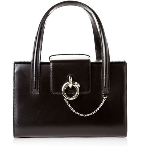 Pre-owned Cartier Satchel ($686) ❤ liked on Polyvore featuring bags, handbags, apparel & accessories, satchels, wallets & cases, leather tote, handbags totes, vintage leather tote, leather tote handbags and leather satchel handbags Cartier Handbags, Handbags Vintage, Vintage Leather Handbag, Leather Tote Purse, Black Satchel, Black Leather Satchel, Leather Satchel Handbags, Leather Handbags Tote, Iconic Bags