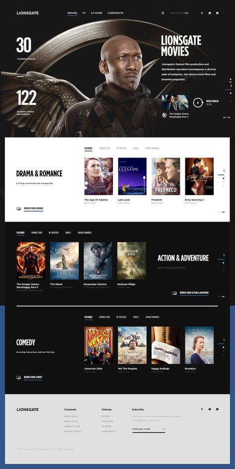 Web Movie, Lcd Television, Movie Website, Webdesign Inspiration, Homepage Design, Design Websites, Portfolio Web Design, Website Design Layout, Web Inspiration