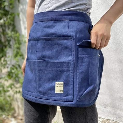 Cleaning Apron, Work Vibes, Canvas Tool Bag, Cleaning Caddy, Ropa Upcycling, Florist Tools, Barista Apron, Utility Apron, School Interior