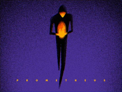 Prometheus Prometheus Drawing, Prometheus Logo, Prometheus Illustration, Prometheus Painting, Prometheus Movie, Motion Design Animation, Film Inspiration, Greek Mythology, Children Illustration