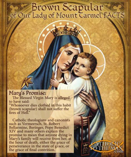 Advent Prayers, Brown Scapular, Our Lady Of Mount Carmel, The Transfiguration, Mount Carmel, Christ The King, The Good Shepherd, Mary And Jesus, Catholic Quotes