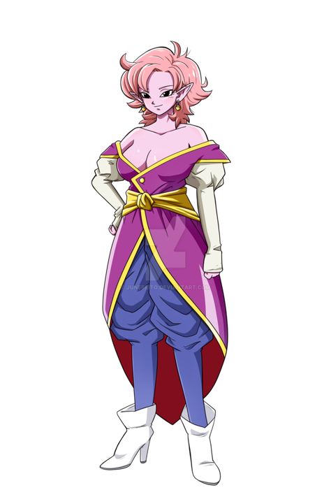 Supreme Kai of Time A by JuneReito on DeviantArt Dbz Female Kai Oc, Supreme Kai Of Time, Dragonball Oc, Dragon Ball Characters, Supreme Kai, Dbz Oc, Bleach Anime Ichigo, Dbz Characters, Dragon Ball Painting