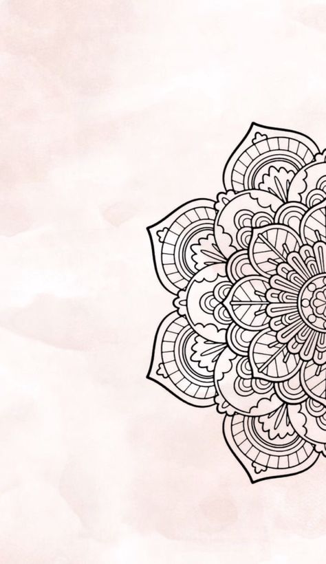 Mandala Background Tattoo, Half Mandala Flower Tattoo, Half Page Mandala Art, Soft Mandala Tattoo, Half Mandala Half Flower, Dandelion Drawing, Pencil Carving, Filigree Tattoo, Mandala Tattoo Design