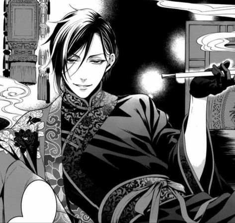 Sebastian Black Butler, Black Butler Wallpaper, Supernatural Theme, Black Butler Sebastian, Black Butler Manga, Sebastian Michaelis, Black Butler Anime, Anime Black, Black Butler Kuroshitsuji