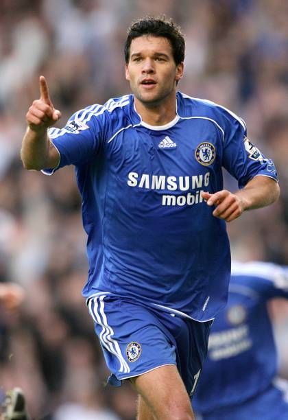 Michael Ballack of Chelsea in 2006. Michael Ballack, Chelsea Players, Ripped Abs, Football Icon, Chelsea Football Club, Sport Icon, Adidas Football, Chelsea Football, Retro Football