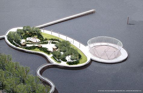 Park Design Concept, Pier Design, Riverside City, Folding Architecture, Hoboken New Jersey, Harvard Graduate, City Block, Park Landscape, Bike Lane