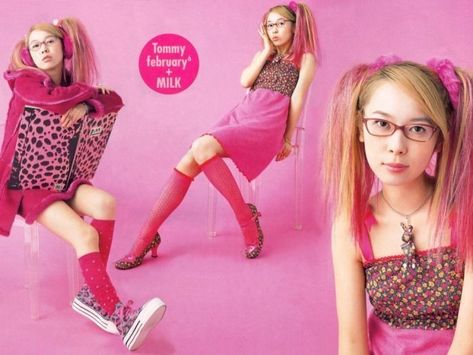 Tommy Heavenly6, 2000s Outfit, Girls World, Japanese Fashion, Look Cool, Photo Storage, Pretty Outfits, Pretty In Pink, A Girl