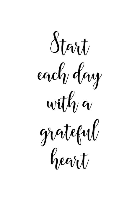 Start Each Day With A Grateful Heart Art, Start Each Day With A Grateful Heart, Word Fonts, Grateful Heart, Heart Art, Verse Quotes, Bible Verses Quotes, Each Day, Faith Quotes