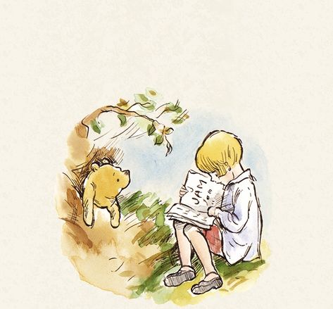 Winnie the Pooh: Classic Pooh | Inside Page Winnie The Pooh Drawing, Winnie The Pooh Pictures, Classic Pooh, Children Sketch, Winnie The Pooh Quotes, Winnie The Pooh Friends, Blog Graphics, Vintage Winnie The Pooh, Cartoon Sketches