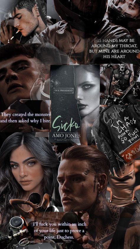 Sicko Amo Jones #sicko #amojones Sicko Amo Jones, Amo Jones, Savage Kids, His Hands, Romance Books, Book Recommendations, Book Quotes, Romance, Books