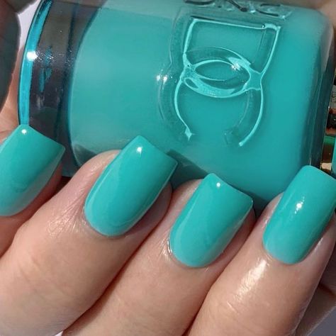 Teal Acrylic Nails, Teal Nail Polish, Tiffany Blue Nails, August Nails, Teal Nails, Pretty Nail Polish, Cat Eye Gel Polish, Glitter Gel Polish, Zoya Nail Polish