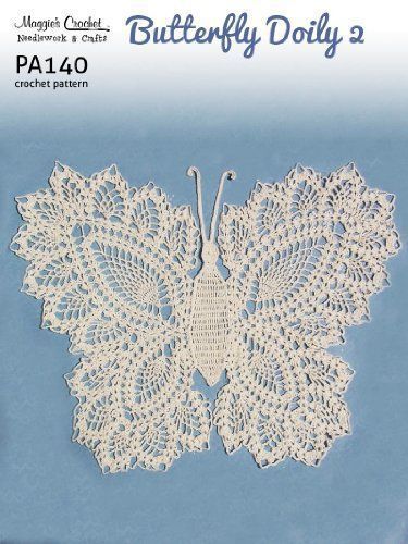 Butterfly Doily, Crochet Butterfly Pattern, Crochet Dollies, Confection Au Crochet, Crochet Butterfly, Crochet Vintage, Crochet Simple, Crochet Doily Patterns, Crochet Motifs