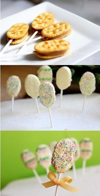 Easy Easter Cookies, Easter Goodies, Gateaux Cake, Cookie Pops, Hoppy Easter, Easter Cookies, Easy Easter, Easter Treats, Easter Fun