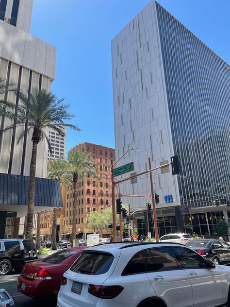 Phoenix Arizona Aesthetic, Phoenix Aesthetic, Phoenix Nights, Phoenix Usa, Arizona Aesthetic, Starting Fresh, Early 20s, Downtown Phoenix, Vacation Itinerary