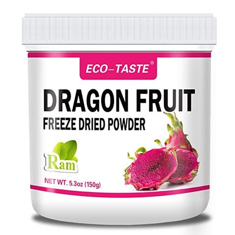 Dragon Fruit Powder, Dragon Fruit Pitaya, High Fiber Fruits, Low Calorie Fruits, Fruit Powder, Drink Recipe Book, Banana Powder, Mushroom Coffee, Smoothie Bowls