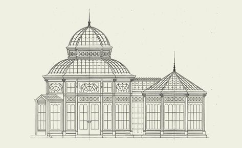 Wintergarden | Tanglewood Conservatories, Ltd. Conservatory Flooring, Victorian Greenhouse, Victorian Greenhouses, Dream Mansion, House Furniture Design, Structure Architecture, Glass Roof, Fantasy Castle, House Drawing