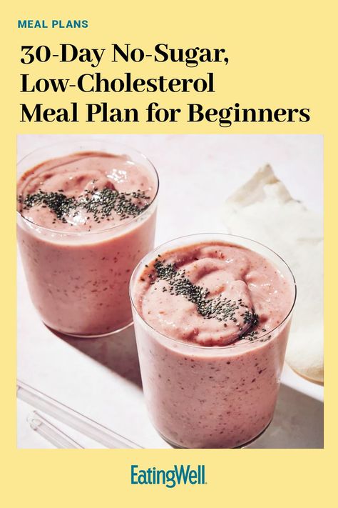 Meal Plan To Lower Triglycerides, Diet To Lower Cholesterol 30 Day, No Sugar Meal Plan, Cholesterol Meal Plan, Low Cholesterol Meal Plan, Cholesterol Meals, Yummiest Food, Lower Cholesterol Diet, To Lower Cholesterol