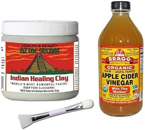 Aztec Healing Clay Mask, Clay Mask Benefits, Best Clay Mask, Aztec Clay Mask, Aztec Secret Indian Healing Clay, Aztec Clay, Calcium Bentonite Clay, Bentonite Clay Mask, Braggs Apple Cider Vinegar