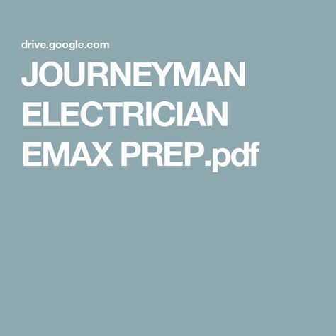 JOURNEYMAN ELECTRICIAN EMAX PREP.pdf Journeyman Electrician, Building A Fence, Practice Exam, Fence, Building