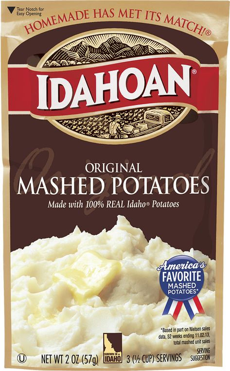 Idahoan Mashed Potatoes, Mashed Potato Soup, Classic Mashed Potatoes, Instant Mashed Potatoes, Instant Potatoes, Best Mashed Potatoes, Potato Flakes, Idaho Potatoes, Pasta Sides