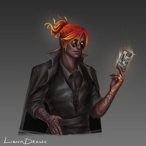 ArtStation - Genasi Wizard, Liana Shadyan Genasi Wizard, Fire Genasi, Dnd Wizard, Fantasy Wizard, West Art, Alien Concept Art, Dungeons And Dragons Characters, Fantasy Images, Dnd Art