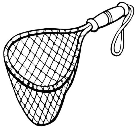 Free Vector Art: Another Fishing Net Net Clipart, Net Drawing, Fish Clipart, Fish Icon, Outline Images, Fruit Coloring Pages, Clip Art Library, Art Library, Free Clipart Images