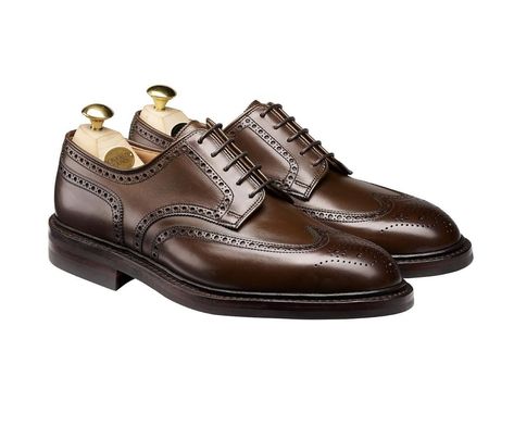 Wing Tip Shoes, Derby Shoe, Crockett And Jones, Smart Casual Wear, Wing Shoes, Suede Belt, Mens Formal, Leather Shoes Men, Goodyear Welt