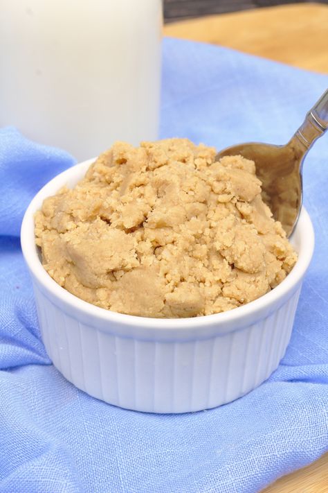 Cookie Dough For Two, Peanut Butter Cookie Dough Recipe, Edible Peanut Butter Cookie Dough, Paleo Cookie Dough, Cookie Dough For One, Edible Sugar Cookie Dough, Chickpea Cookie Dough, Butter Cookies Easy, Butter Cookie Dough