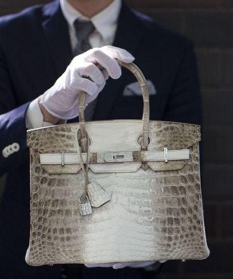 awesome Crocodile Diamond Birkin - most expensive purse in the world Most Expensive Purse, Most Expensive Handbags, Expensive Purses, Expensive Bag, Expensive Handbags, Perfect Handbag, Quality Handbags, Hermes Handbags, Cute Purses