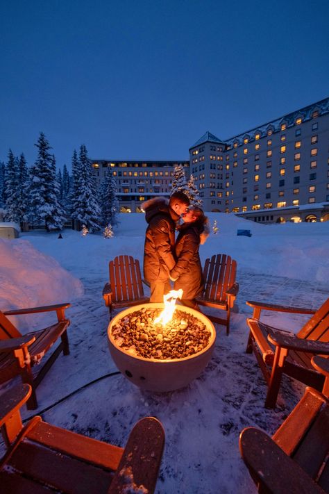 How To Spend Christmas Time in Banff - The Banff Blog Lake Louise Winter, Winter Honeymoon, Canadian Christmas, Things To Do In Banff, Canada Christmas, Mountain Trip, Chateau Lake Louise, Ski Trips, Canada National Parks