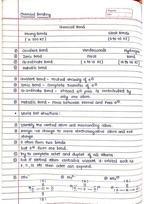 Chemical Bonding - Chemistry Short Notes Chemistry Short Notes Class 11, Notes Ideas Study Chemistry, Class 11 Chemistry Notes Chemical Bonding, Chemical Bonding Short Notes, Chemical Bonding Notes Class 11, Basic Chemistry Notes, Matter In Our Surroundings Notes, Chemical Bonding Notes, Inorganic Chemistry Notes