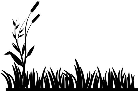 CC0 - FREE ICON  grass lawn silhouettes nature Grass Stencil, Grass Clipart, Grass Silhouette, Grass Vector, Wild Flower Meadow, Grass Background, Silhouette Template, Free Clipart Images, Acrylic Painting Tutorials