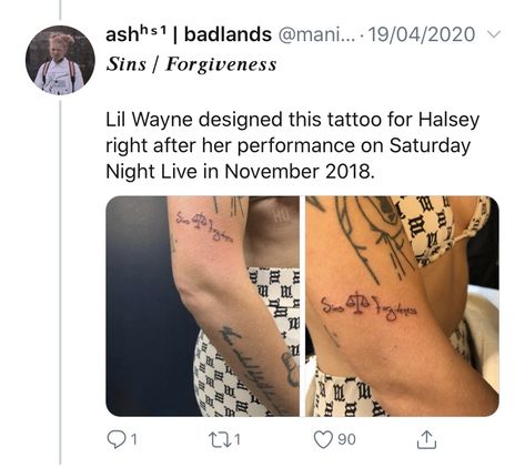 Lil Wayne Tattoos Quotes, Lil Wayne Inspired Tattoos, Lil Wayne Tattoos, Lil Wayne Quotes, Libra Scale, Lil Wayne, Saturday Night Live, Halsey, Saturday Night