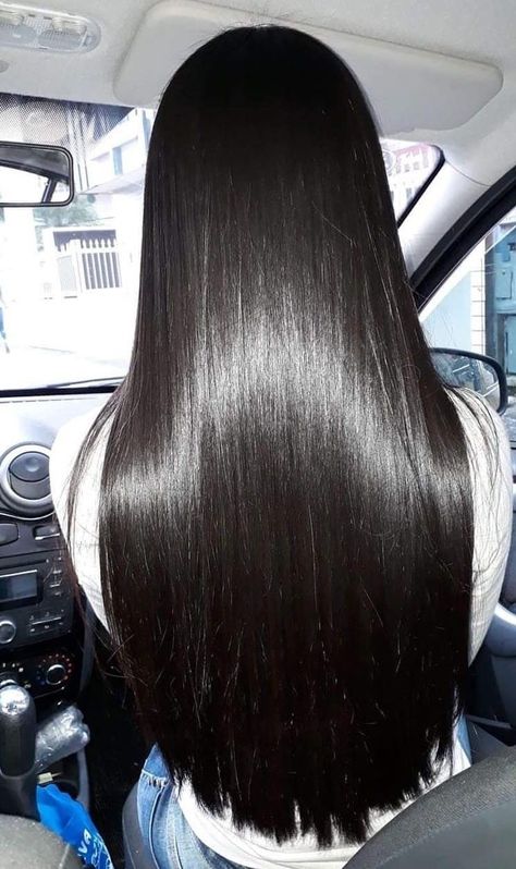 Straight Black Hair Aesthetic, 40 Inch Hair, Black Long Straight Hair, Soft Black Hair, Shiny Black Hair, Brown Black Hair, Straight Black Hair, Long Brunette, Super Hair