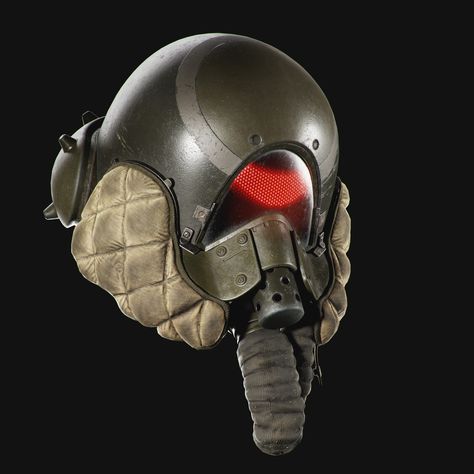 Sci Fi Helmet Design, Futuristic Helmet Design, Sci Fi Pilot, Scifi Helmet, Sci-fi Helmet, Pilot Helmet, Sci Fi Armor, Helmet Concept, Power Armour