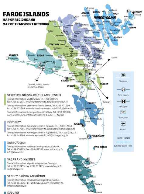 Faroe islands - transport map Faroe Islands Map, Eurotrip Planning, Faroe Islands Travel, Faroe Island, Transport Map, Faroe Islands Denmark, Northern Island, Island Travel, Backpacking Travel