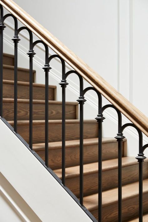 Custom railings, metal stairs, fabrication. ... Modern Railings, Custom Stairs Chicago, Modern Staircase design Chicago, Custom Stair Design, .  #staircaserailingkit Wood Railings For Stairs, Stair Railing Makeover, درج السلم, Stairs Railing, Outdoor Stair Railing, Wrought Iron Stair Railing, Staircase Railing Design, Iron Staircase, Iron Stair Railing