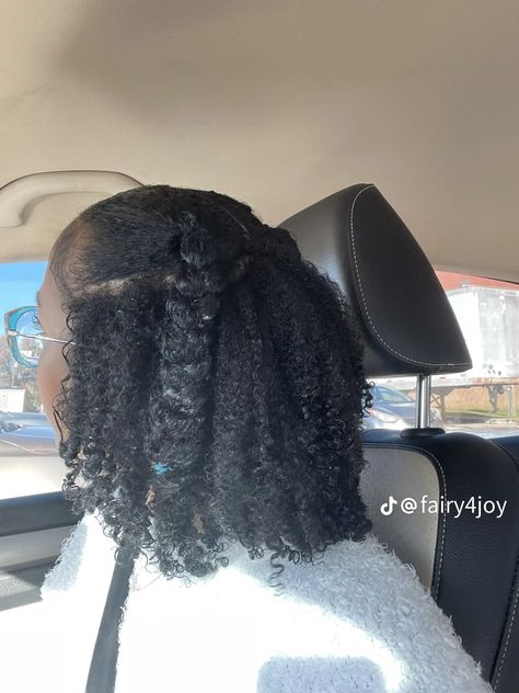 Healthy Black Hair, Quick Natural Hair Styles, Curly Hair Styles Easy, Dyed Natural Hair, Cute Box Braids Hairstyles, Hairdos For Curly Hair, Curly Girl Hairstyles, Natural Curls Hairstyles, Natural Hair Styles Easy