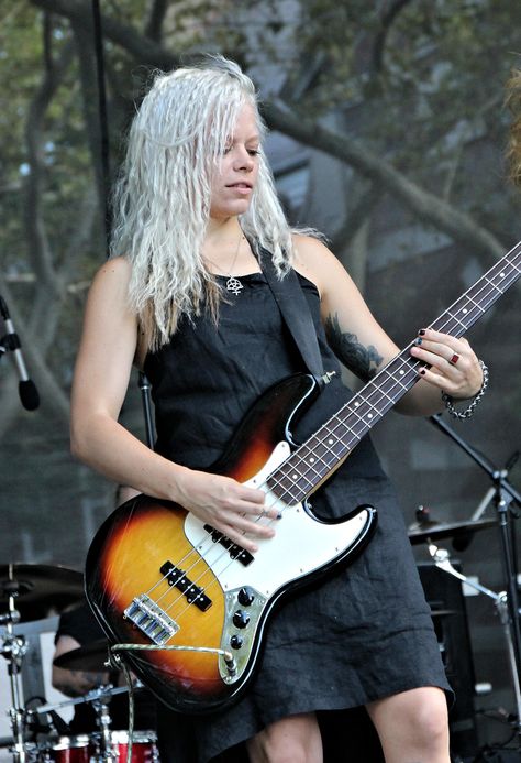 megan thomas (lez zeppelin) Sean Yseult, Megan Thomas, White Zombie, Bass Players, Band Ghost, Ghost And Ghouls, Ghost Bc, Bass Player, Love Ya