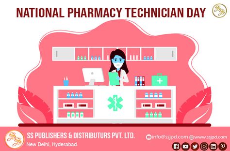 National Pharmacy Technician Day https://www.ssjpd.com/national-pharmacy-technician-day/ #NationalPharmacyTechnicianDay #pharmacy #pharmacytechnician #pharmaceutical #medical #medicalstudents #sspublisher National Pharmacy Technician Day, Pharmacy Technician Day, Pharmacy Technician, Pharmacy, Health Care, Medical, The World