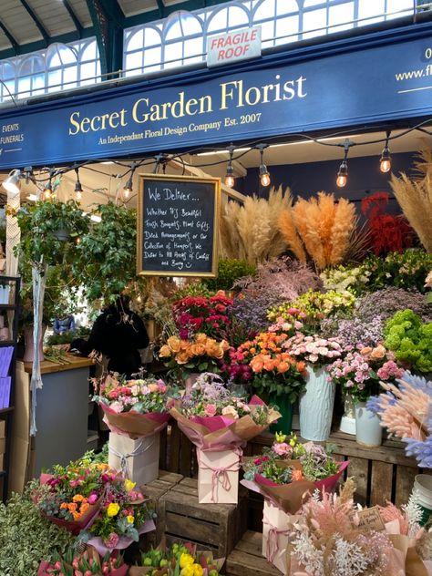 Storefront Design, Flower Shops, Flower Stand, Flower Stands, Greenhouses, Flower Shop, Design Company, Secret Garden, Bookstore