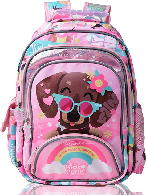 Girls Cute Cat Backpack for Girls Kawaii Backpack for Preschool Elementary Kindergarten Large Capacity 16 Inch. $30.59 Expensive Backpacks, Backpack For Middle School, Girls Backpack Kids, Elementary School Backpack, Backpacks For Girls, Yoda Wallpaper, Kawaii Backpack, Pink Puppy, Cat Backpack