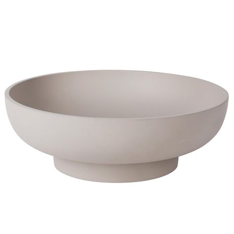 PRICES MAY VARY. 【Premium Quality】: Each YMXYJM bowl is a unique work of art. Elevate your home with this modern centerpiece bowl, handmade by expert craftsmen with a smooth white fluted finish. 【Modern Home Decor】: The YMXYJM Decorative Bowl transforms any living space into an artistic focal point with its unique, organic yet structured form. The fluted design adds dimension and sophistication to any setting. 【Multi-Purpose Decorative Bowl】: Exceptionally sturdy and durable, this versatile bowl Modern Kitchen Counter Decor, Large Decorative Bowl, Key Bowl, Modern Centerpieces, Bowl Turning, Concrete Bowl, Kitchen Counter Decor, Decorative Concrete, Decorative Bowl