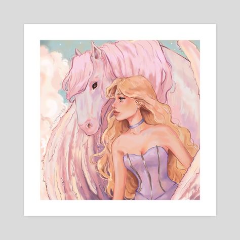 Barbie Pegasus, Barbie Drawing, Barbie Cartoon, Female Reference, Barbie Movie, Special Interest, Barbie Princess, Arte Inspo, Barbie Dream