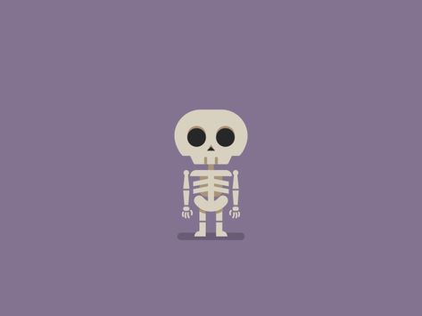 Halloween Motion Graphics, Cute Halloween Gif, Skeleton Animation, Skull Animation, Halloween Animation, 3d Karakter, Halloween Dance, Geometric Shapes Art, Frame By Frame Animation